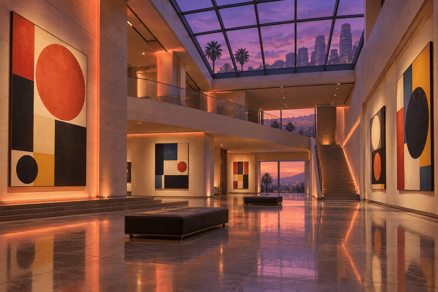 Fictional concept illustration: kortz gallery